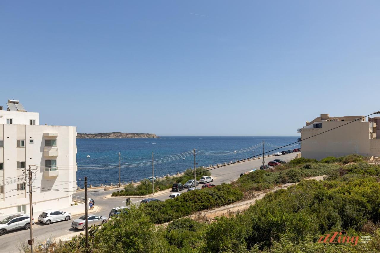 Seaview 2 Bedroom Beach Apartment Is-Sellum Kültér fotó